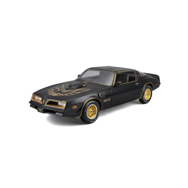 Фото - Колекційна машинка 1:18 Maisto 1978 Pontiac Firebird Trans Am (31464 met.black)